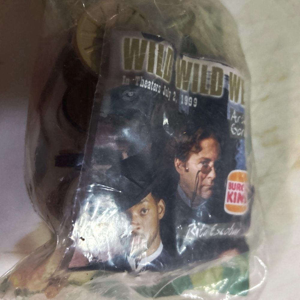 Burger King Wild Wild West Stagecoach Brown Tan Toy Car